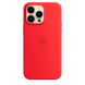 Чохол Silicone Case with Magsafe для iPhone 14 Pro Max Red AAA