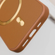 Шкіряний чохол SnapCase with MagSafe для Apple iPhone 13 Pro Max Brown