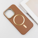Шкіряний чохол SnapCase with MagSafe для Apple iPhone 13 Pro Max Brown