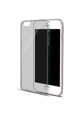 Чохол силіконовий ARM щільний для iPhone 7/8 / SE (2020) прозорий Clear Gray фото