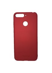 Чехол силиконовый Hana Molan Cano плотный для Huawei Y6/Y6 Prime 2018 красный Red фото