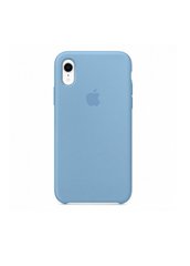 Чохол силіконовий soft-touch Apple Silicone case для iPhone Xr блакитний Cornflower фото