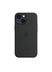 Чохол силіконовий soft-touch Apple Silicone case with MagSafe для iPhone 13 синій Midnight фото