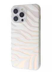 Чохол WAVE Gradient Skin iPhone 14 Pro Zebra фото
