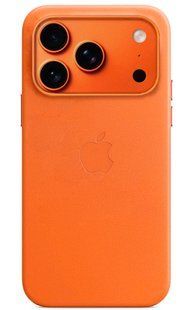 Чехол Leather Case with Magsafe для Apple iPhone 17 Pro Max Pink Sand AAA фото