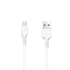Кабель Micro-USB to USB Hoco X13 1 метр білий White фото