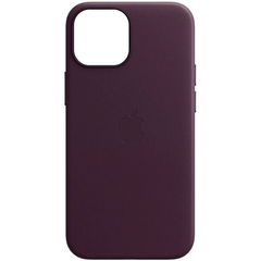 Чохол шкіряний ARM Leather Case для iPhone 13 Pro фіолетовий Dark cherry фото