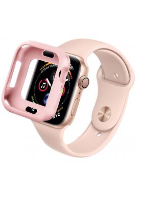 Чехол для Apple Watch 40mm силиконовый розовый ARM Pink фото