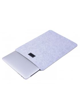 Сумка-чехол фетровый для Macbook 13.3 gray фото