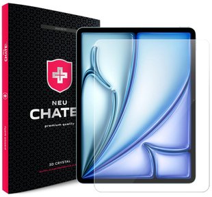 Захисне скло +NEU Chatel Screen Protective HD Glass 0.26mm для iPad Air 13" (2024) Front фото