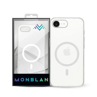 Чехол Monblan Magnetic Crystal Series для iPhone 16e Transparent фото