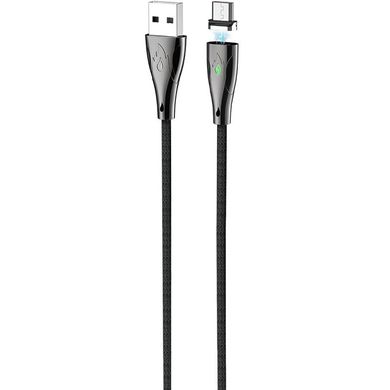 Кабель Micro-USB to USB Hoco U75 1,2 метра черный Black фото