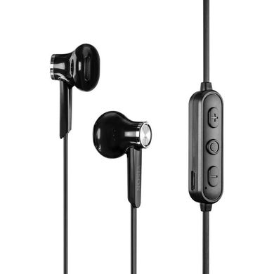 Навушники бездротові вакуумні Yison E13 Bluetooth з мікрофоном чорні Black фото