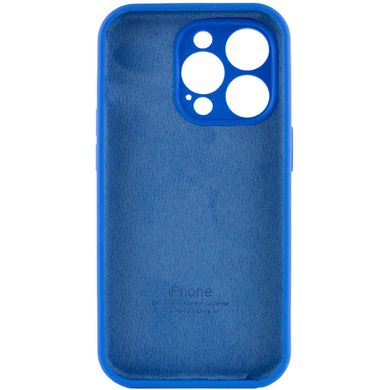 Чохол Silicone Case Full Camera Protective AA для Apple iPhone 14 Pro Capri Blue фото