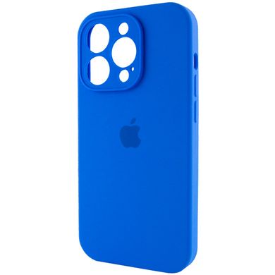 Чохол Silicone Case Full Camera Protective AA для Apple iPhone 14 Pro Capri Blue фото