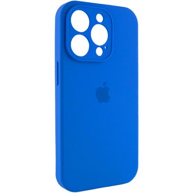 Чохол Silicone Case Full Camera Protective AA для Apple iPhone 14 Pro Capri Blue фото