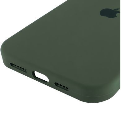 Чехол Silicone Case Full Protective AA для Apple iPhone 14 Navy blue фото