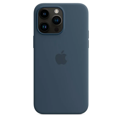 Чехол Silicone Case with Magsafe для Apple iPhone 14 Pro Max Elderberry AAA фото