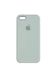 Чохол силіконовий soft-touch RCI Silicone Case для iPhone 5 / 5s / SE м'ятний Marine Green фото