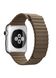 Ремешок Leather loop для Apple Watch 38/40mm кожаный коричневый магнитный ARM Series 5 4 3 2 1 Beige
