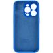 Чохол Silicone Case Full Camera Protective AA для Apple iPhone 14 Pro Capri Blue