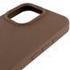 Чeхол Silicone Case Full Protective AA для Apple iPhone 16 Pro Max Brown