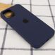 Чехол Silicone Case Full Protective AA для Apple iPhone 14 Pro Max Midnight Blue