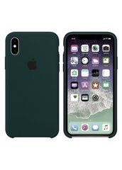 Чехол ARM Silicone Case для iPhone X/Xs Dark Green фото