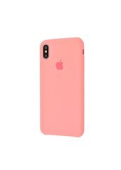 Чохол силіконовий soft-touch ARM Silicone case для iPhone X / Xs рожевий Pink фото