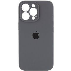 Чохол Silicone Case Full Camera Protective AA для Apple iPhone 14 Pro Max Dark Gray фото