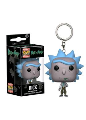 Фігурка - брелок Pocket pop keychain Rick and Morty - Rick 4 см фото