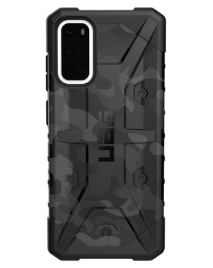 Чохол протиударний UAG Pathfinder Camo для Samsung Galaxy S20 чорний ТПУ + пластик Midnight фото