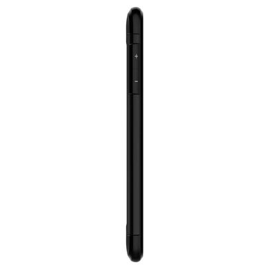 Чохол протиударний Spigen Original Slim Armor з підставкою для Samsung Galaxy A8 (2018) чорний Black фото