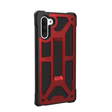 Чехол противоударный UAG Monarch для Samsung Galaxy Note 10 красный ТПУ+пластик Crimson фото