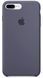 Чехол Silicone Case AA для Apple iPhone 7 Plus/8 Plus Lavender Gray