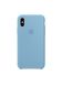 Чохол силіконовий soft-touch Apple Silicone case для iPhone Xs Max блакитний Cornflower фото
