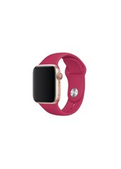 Ремінець Sport Band для Apple Watch 38 / 40mm силіконовий рожевий спортивний ARM Series 6 5 4 3 2 1 Pomegranate фото