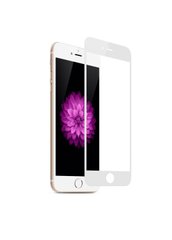 Защитное стекло для iPhone 7/8/SE (2020) Nillkin (CP+MAX) 3D с закругленными краями белая рамка White фото