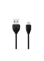 Кабель Micro-USB to USB Remax Lesu 1 метр Black (RC-050m) фото