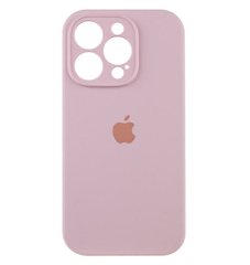 Чохол Silicone Case Full Camera Protective (AA) для Apple iPhone 14 Pro Max (Рожевий / Chalk Pink) фото
