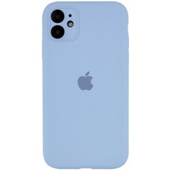 Чохол Silicone Case Full Camera Protective AA для Apple iPhone 12 Lilac Blue фото