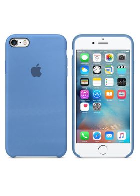 Чохол силіконовий soft-touch ARM Silicone Case для iPhone 6 / 6s блакитний Cornflower фото