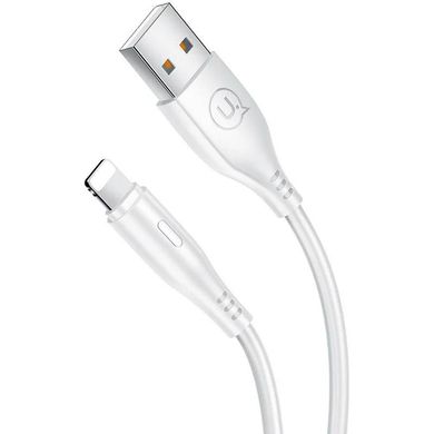 Кабель Lightning to USB Usams US-SJ266 U18 1 метр білий White фото
