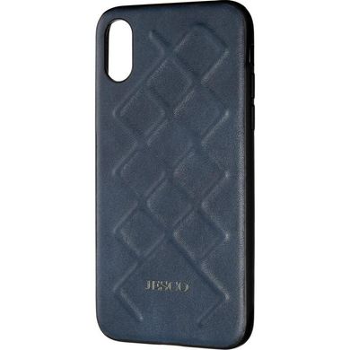 Jesco Leather Case for iPhone X/XS Blue фото