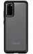 Чехол противоударный Spigen Original Ultra Hybrid для Samsung Galaxy S20 матовый черный ТПУ+стекло Matte Black