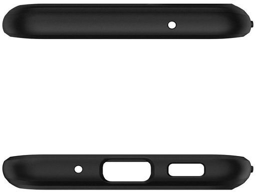 Чехол противоударный Spigen Original Ultra Hybrid для Samsung Galaxy S20 матовый черный ТПУ+стекло Matte Black фото
