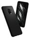 Чехол противоударный Spigen Original Liquid Air для Samsung Galaxy A8 Plus (2018) матовый черный Matte Black
