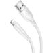 USB Cable Usams US-SJ266 Round U18 Lightning White 1m