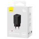СЗУ Baseus GaN5 Pro OS + Type-C to Type-C 40W Black