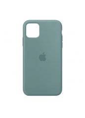 Чехол силиконовый soft-touch ARM Silicone Case для iPhone 12/12 Pro зеленый Cactus фото